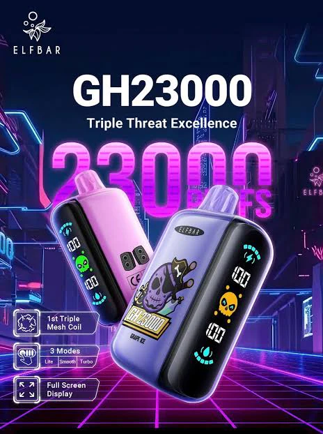 ELFBAR GH 23000 PUFFS DISPOSABLE VAPE