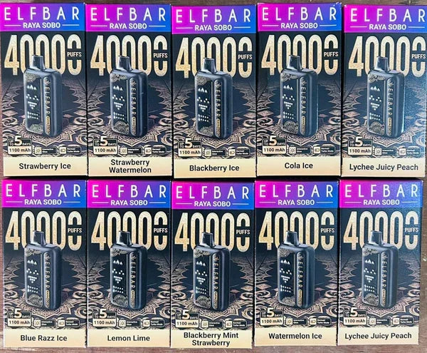 ELFBAR RAYA SOBO 40000 PUFFS