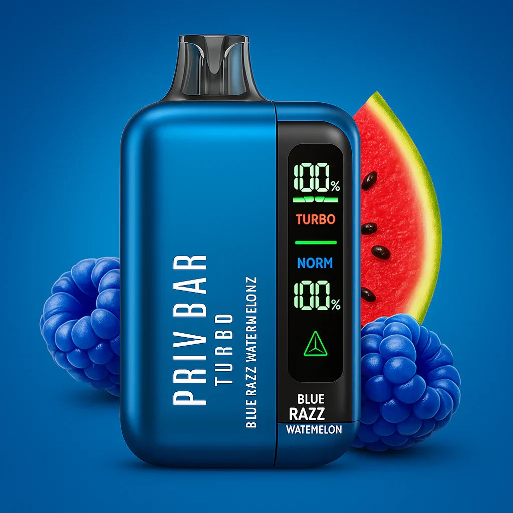 PRIV BAR TURBO 15000 PUFFS DISPOSABLE VAPE